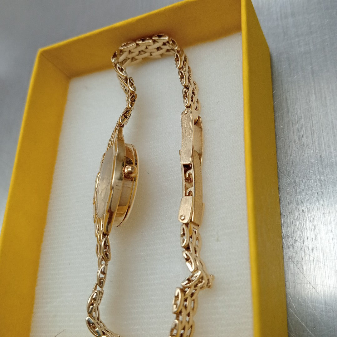 RELOJ CAJA Y PULSO ORO ORO 14 K 20,40 GRMS (SEMINUEVO)