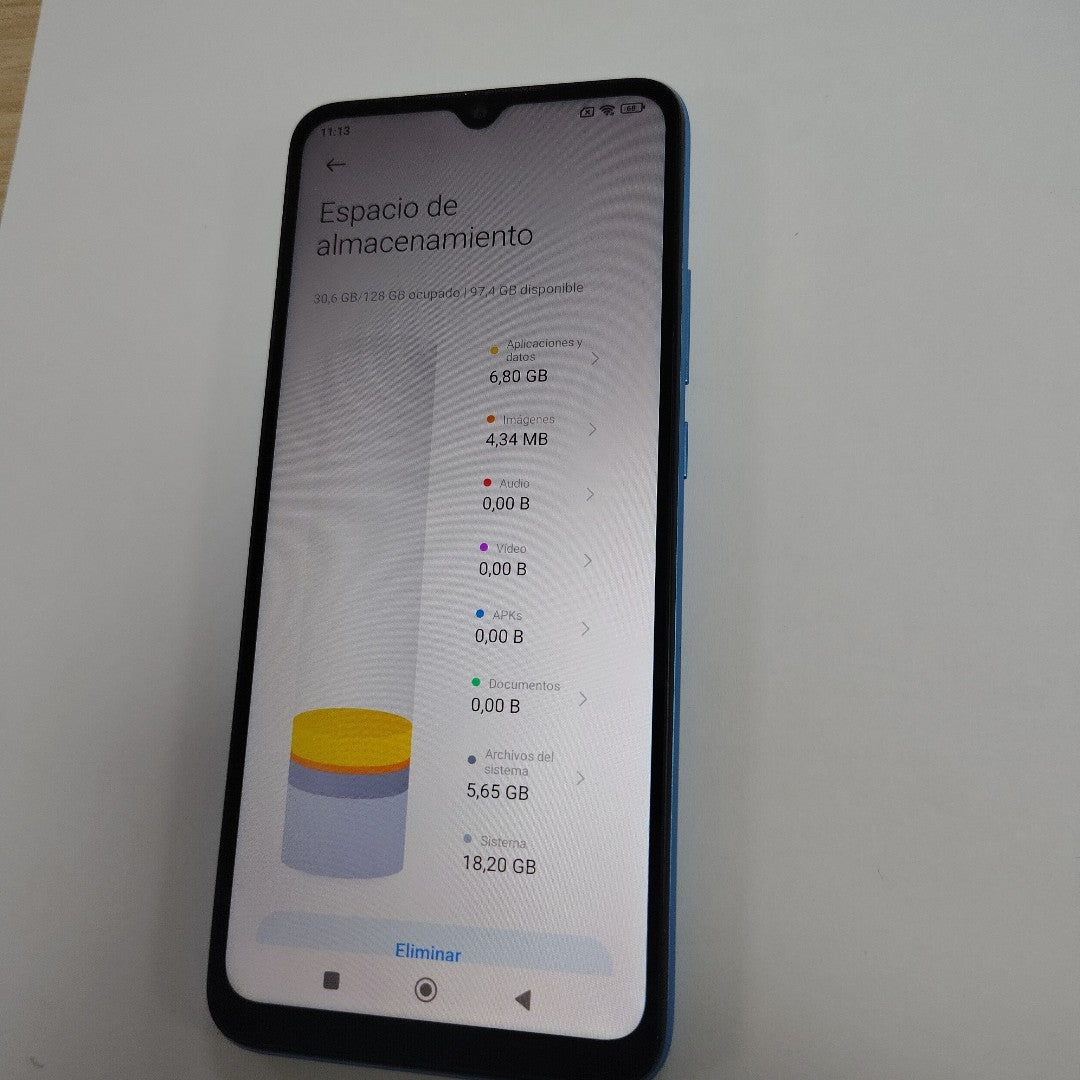 CELULAR XIAOMI REDMI 10C 220333QL 128 GB 4 GB RAM (SEMINUEVO)