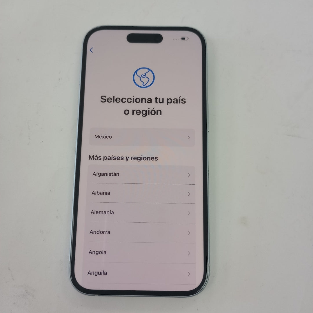 CELULAR APPLE IPHONE 15 A3089 (2023) 128 GB 6 GB RAM (SEMINUEVO)