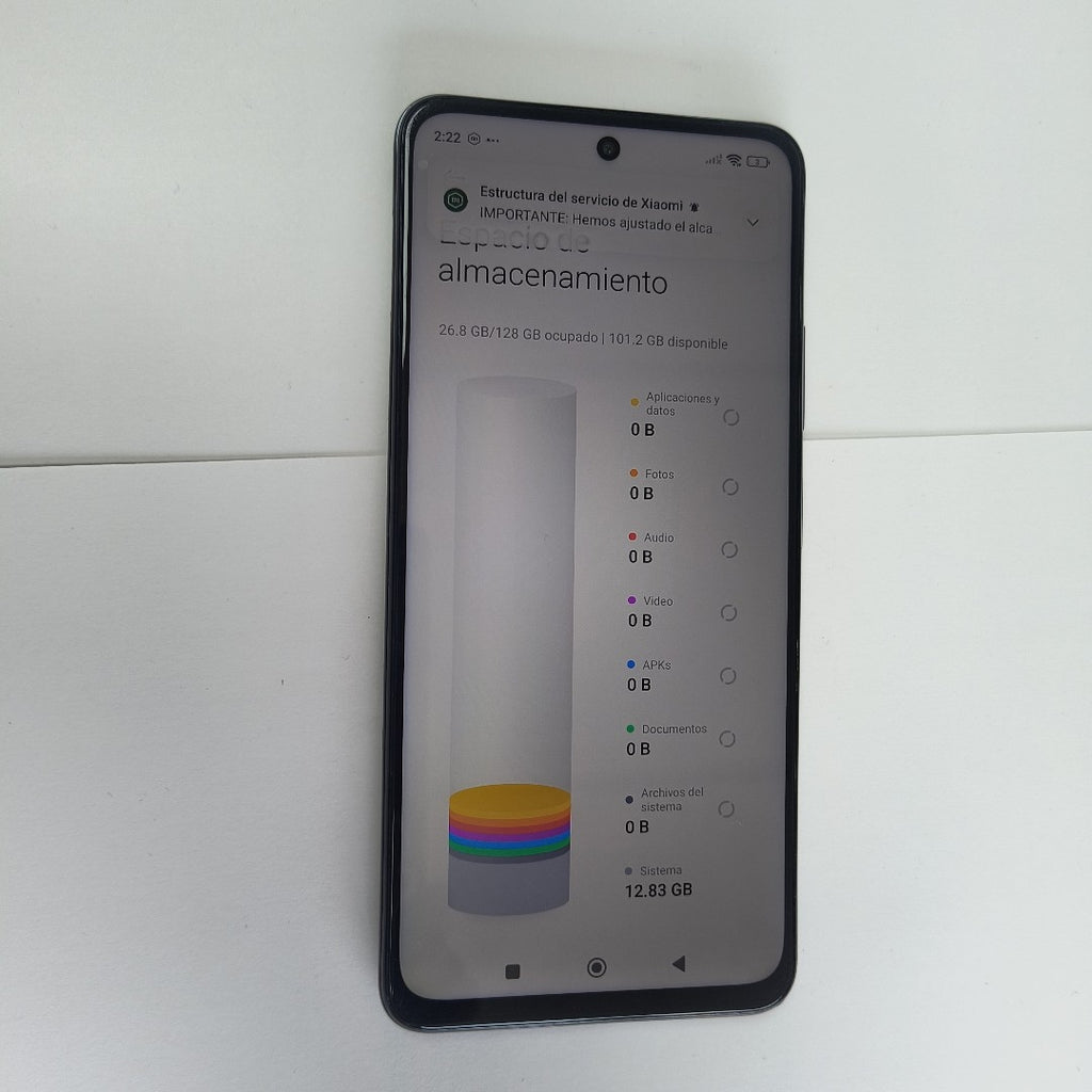 CELULAR XIAOMI REDMI NOTE 11S 5G 22031116BG 128 GB 4 GB RAM (SEMINUEVO)