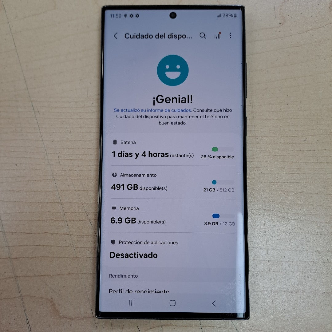 CELULAR SAMSUNG GALAXY S23 ULTRA SM-S918B 512 GB 12 GB RAM (SEMINUEVO)