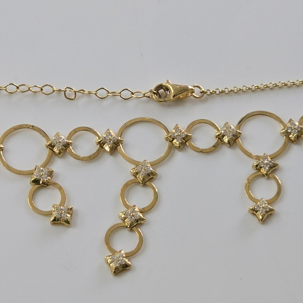 GARGANTILLAS ORO 14K 9.8 (NUEVO)