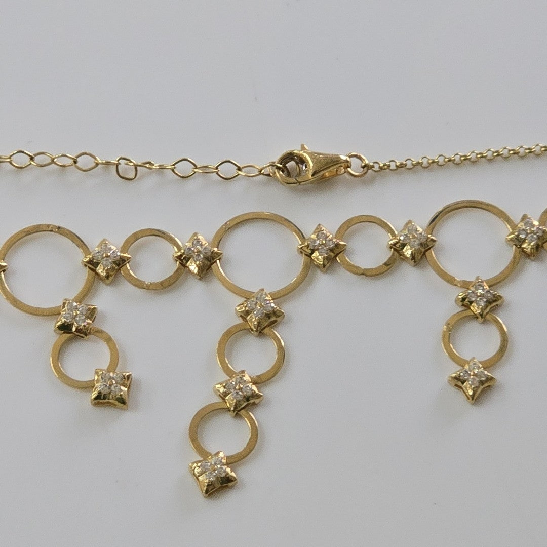 GARGANTILLAS ORO 14K 9.8 (NUEVO)