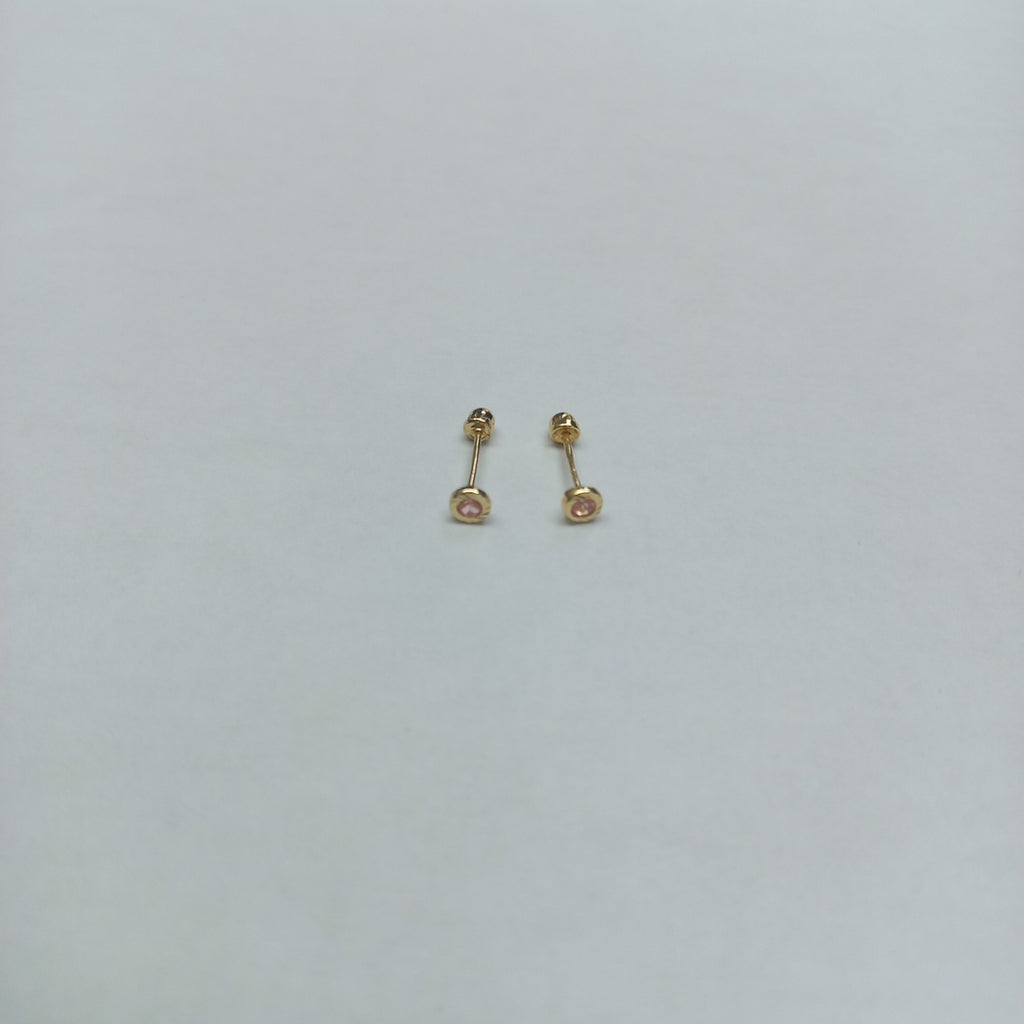 BROQUELES ORO 14K 1 (NUEVO)