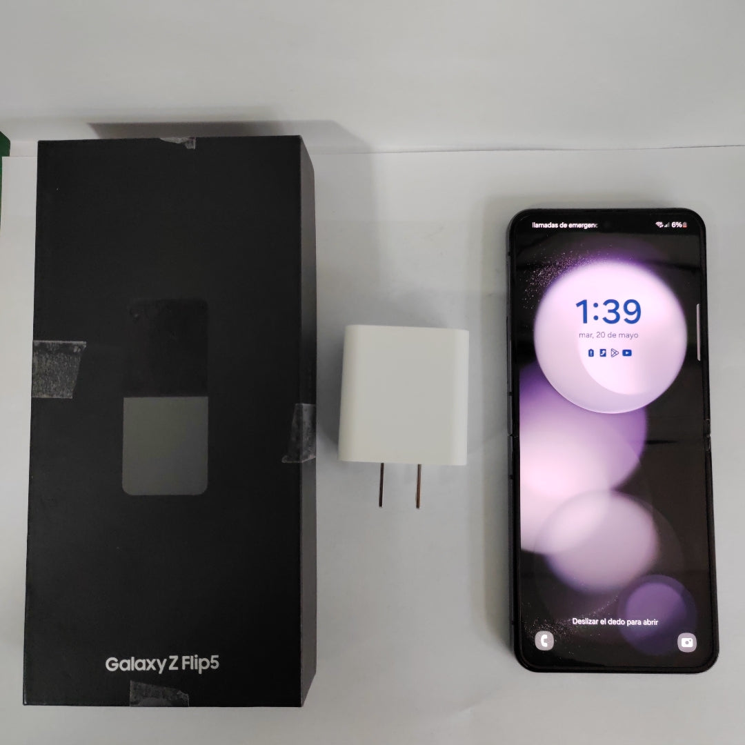 CELULAR SAMSUNG GALAXY Z FLIP 5 SM-F731B (2023) 256 GB 8 GB RAM (SEMINUEVO)