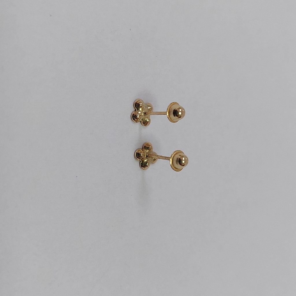 BROQUELES ORO 14K 1 (NUEVO)