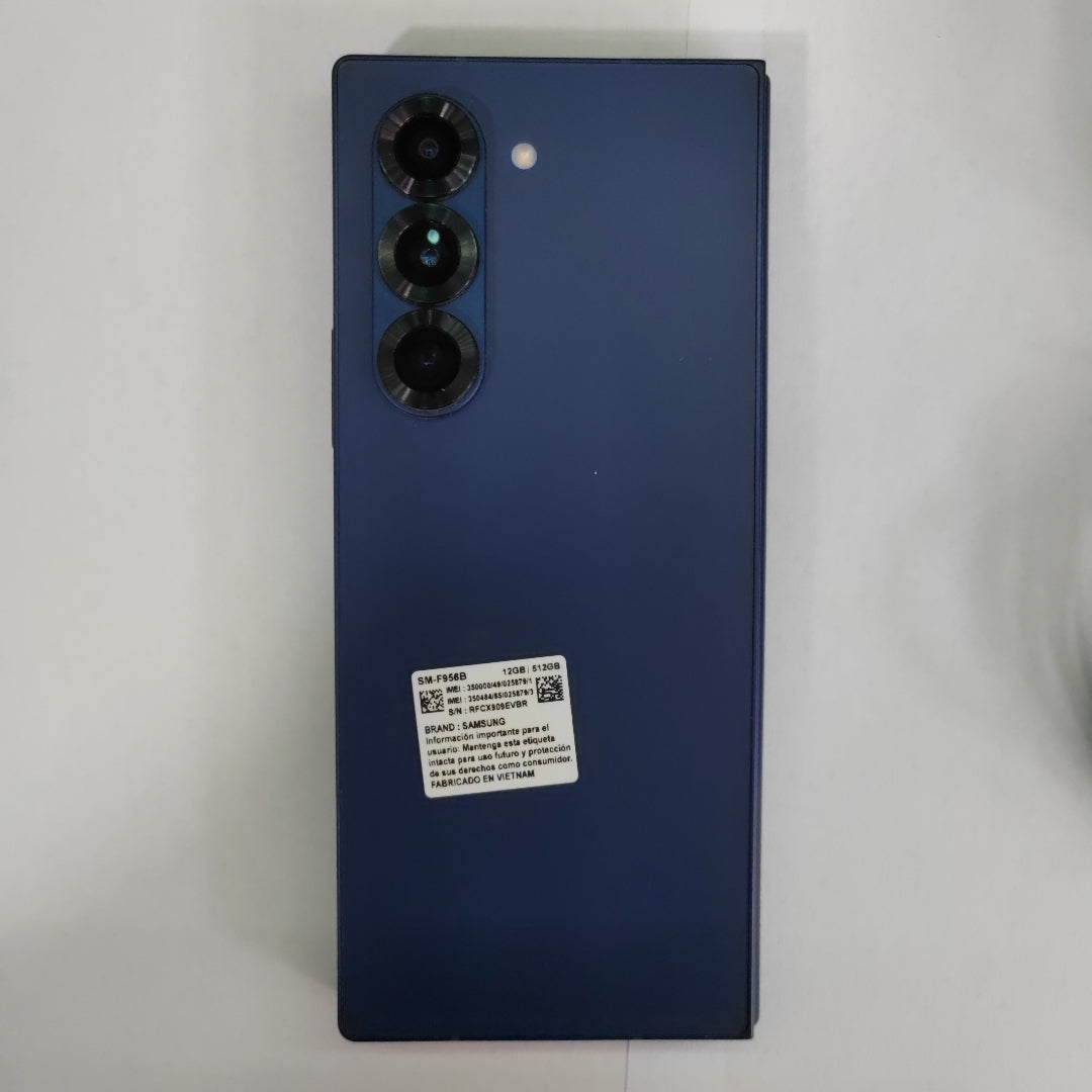 CELULAR SAMSUNG GALAXY Z FOLD6 SM-F956B 512 GB 12 GB RAM (SEMINUEVO)