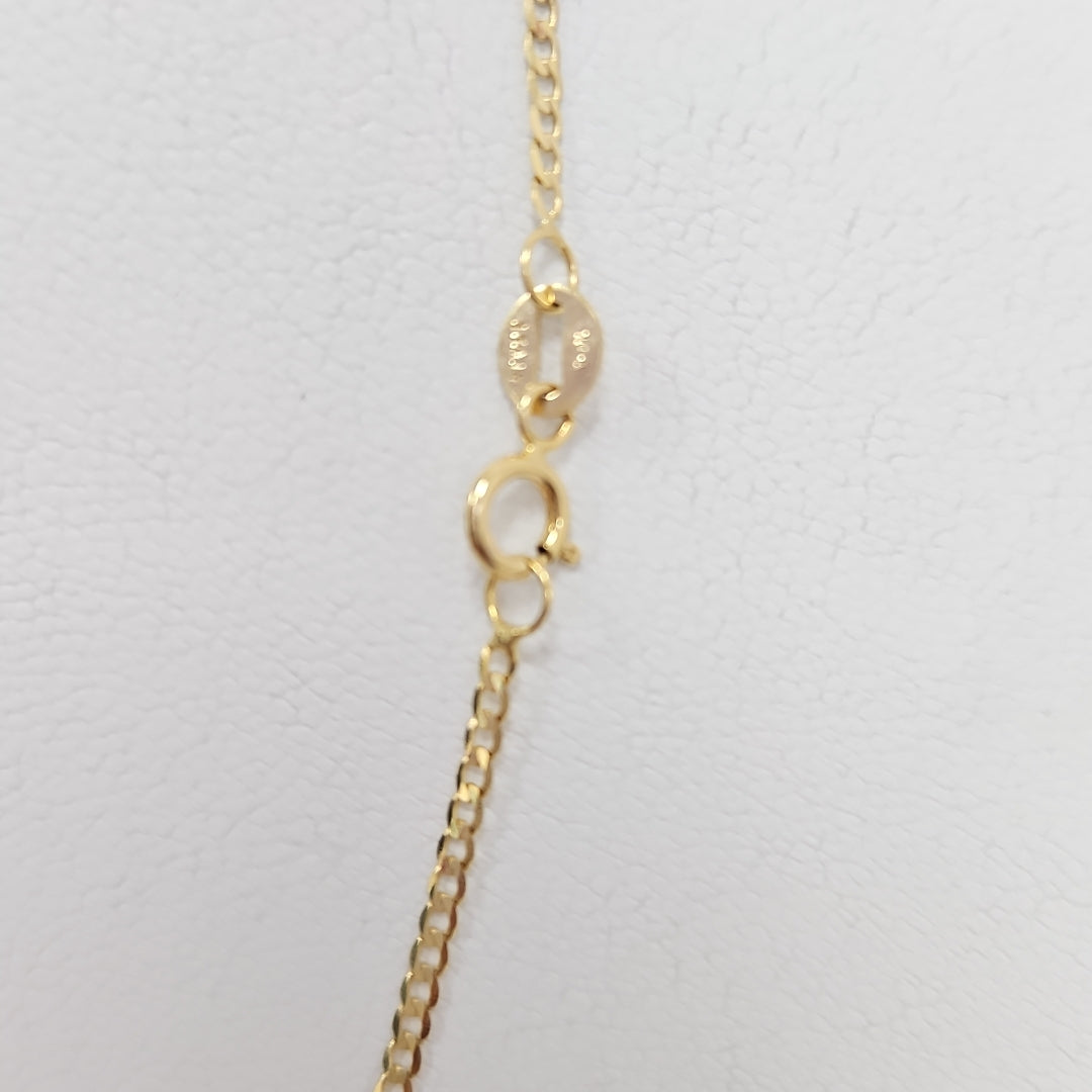 CADENAS BARBADA AMARILLA ORO 10K 1.5 (NUEVO)