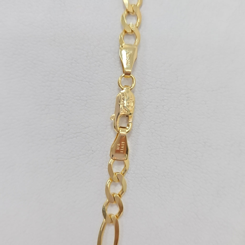 CADENAS CARTIER 3*1 AMARILLA ORO 10K 11.1 (NUEVO)