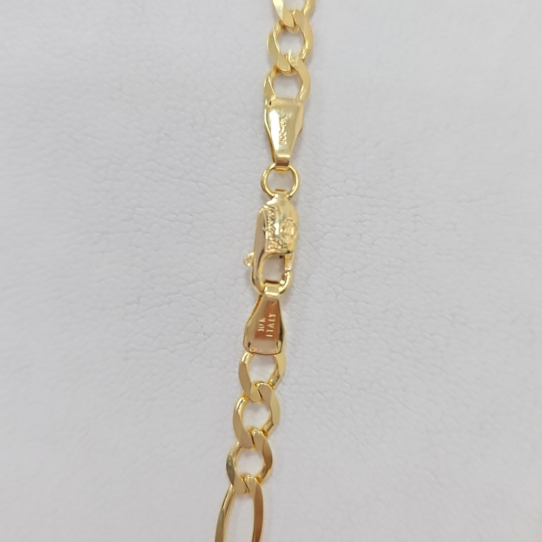 CADENAS CARTIER 3*1 AMARILLA ORO 10K 11.1 (NUEVO)