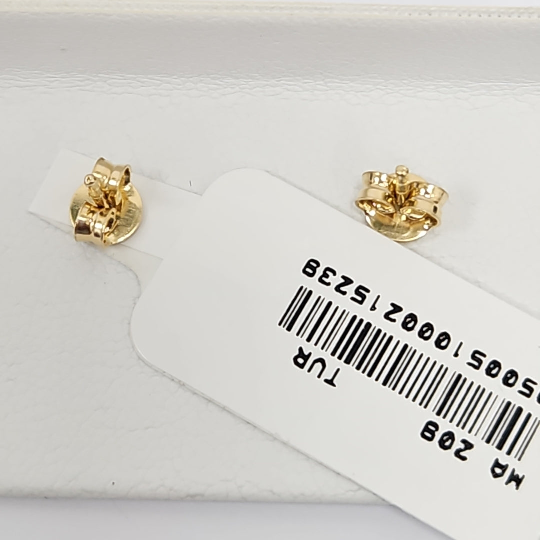 BROQUELES ORO 10K 1 (NUEVO)