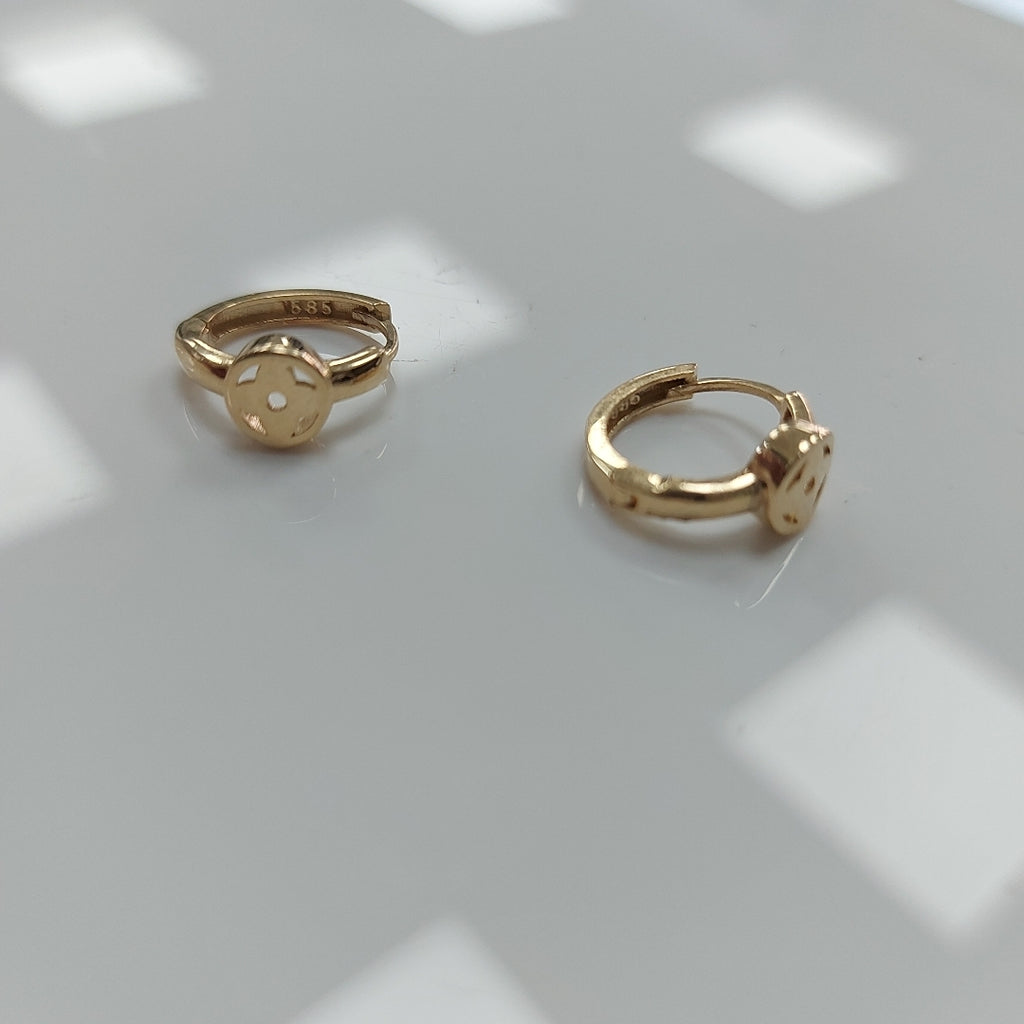 HUGGIES ORO 14K 2.1 (NUEVO)