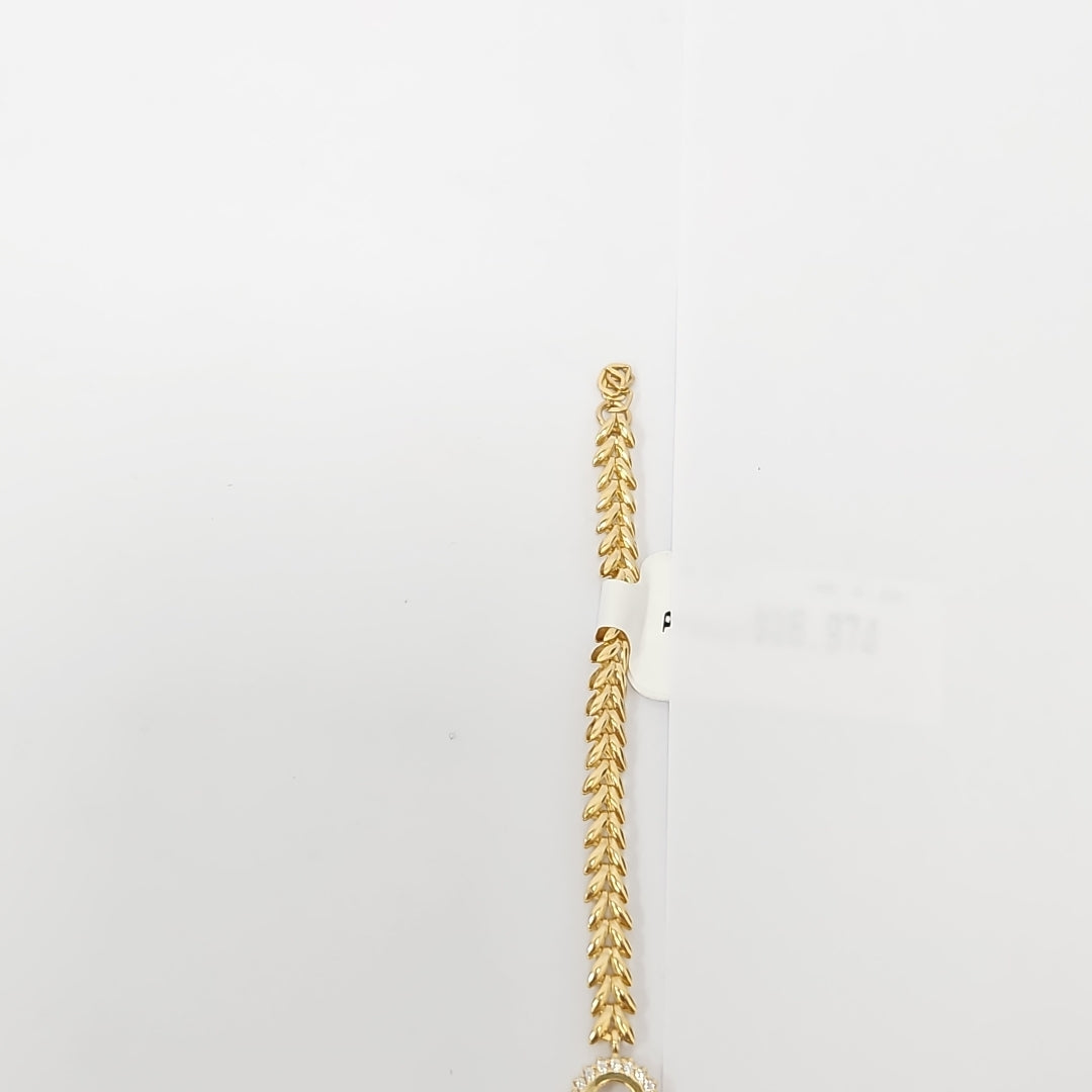 PULSERAS DAMA ORO 14K 4.8 (NUEVO)