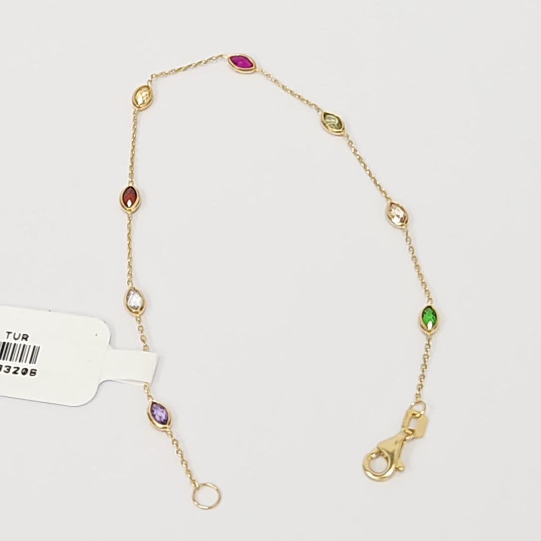 PULSERAS DAMA ORO 14K 1.4 (NUEVO)
