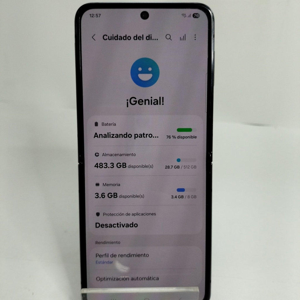CELULAR SAMSUNG GALAXY Z FLIP 5 SM-F731B (2023) 512 GB 8 GB RAM (SEMINUEVO)