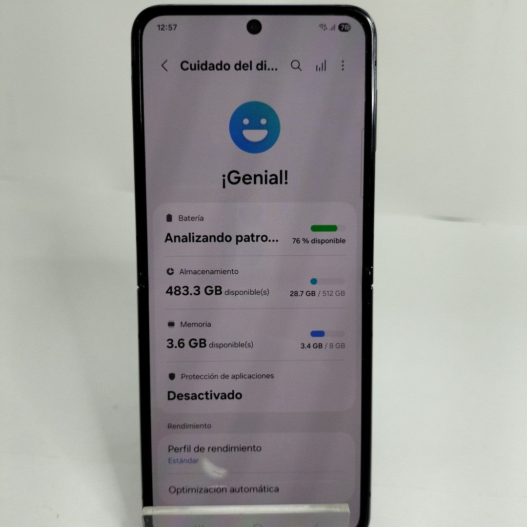 CELULAR SAMSUNG GALAXY Z FLIP 5 SM-F731B (2023) 512 GB 8 GB RAM (SEMINUEVO)
