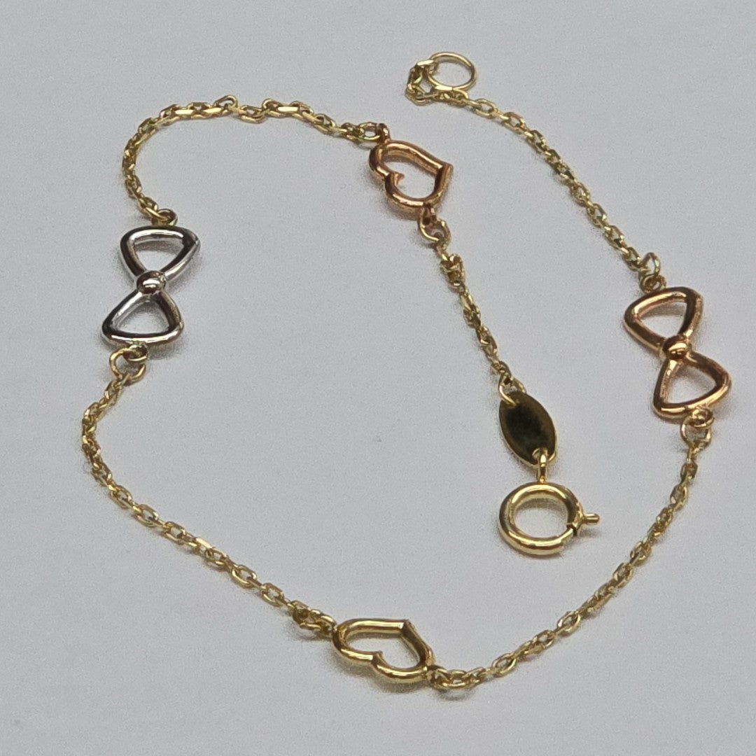 PULSERAS DAMA ORO 14K 1.3 (NUEVO)