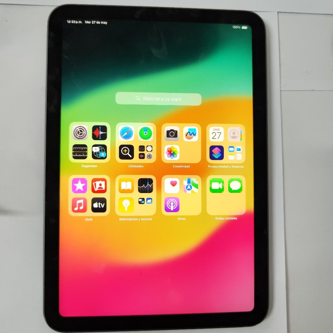 TABLETA APPLE IPAD MINI 6 A2567 256 GB 4 GB RAM (SEMINUEVO)