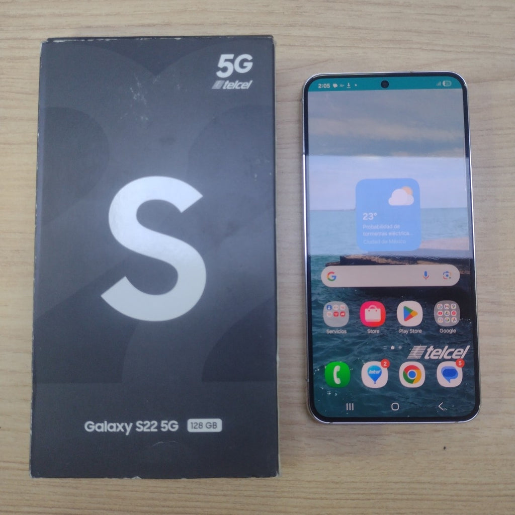 CELULAR SAMSUNG GALAXY S22 SM-S901E 128 GB 8 GB RAM (SEMINUEVO)