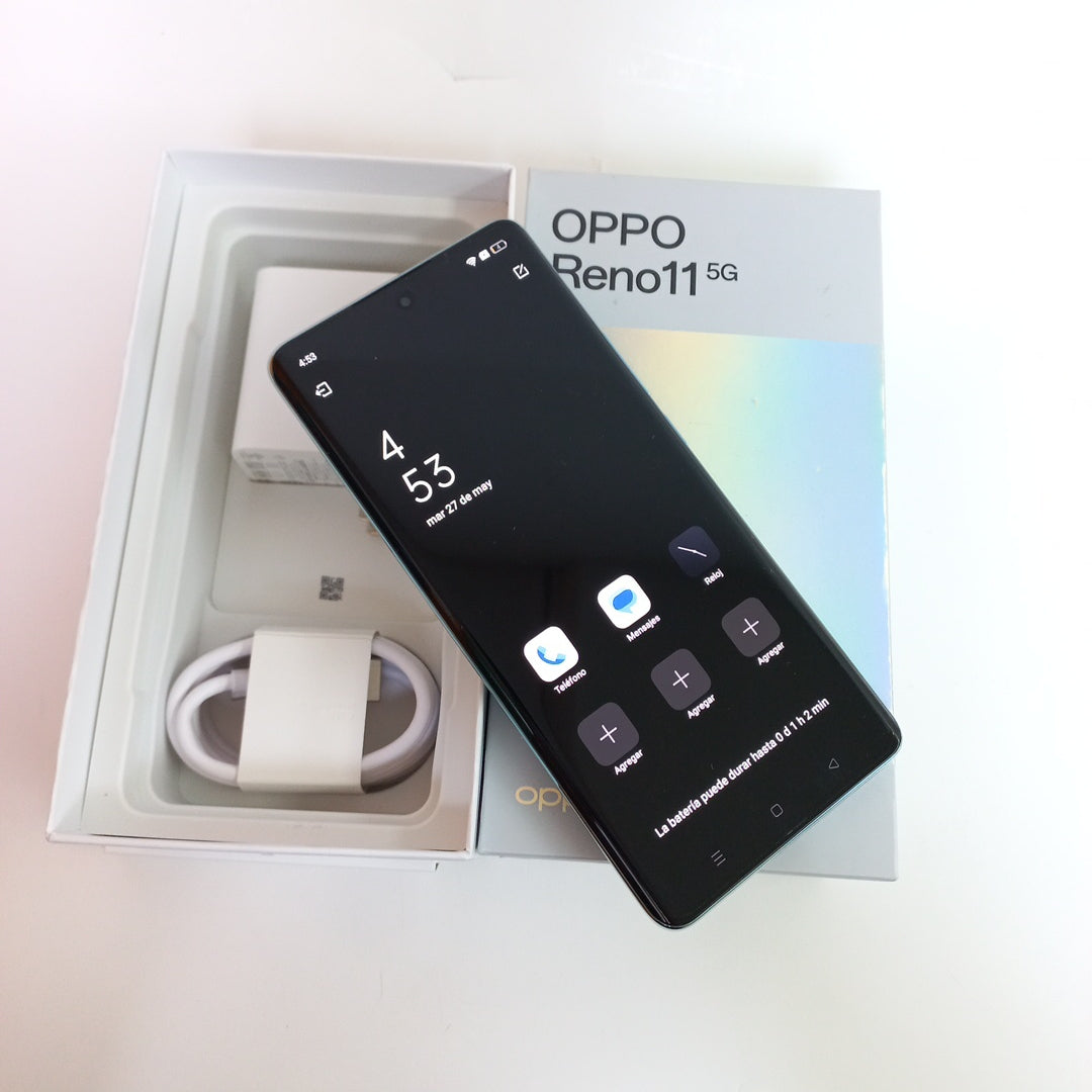 CELULAR OPPO  RENO11 5G CPH2599 (2024) 256 GB 8 GB RAM (SEMINUEVO)