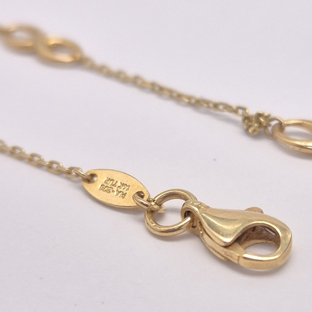 PULSERAS DAMA ORO 14K 1.4 (NUEVO)