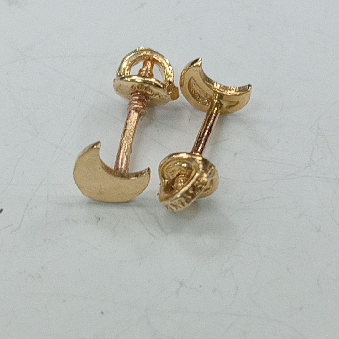 BROQUELES ORO 14K 1 (NUEVO)