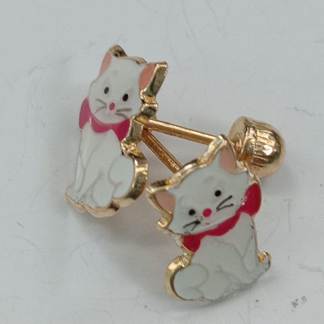 BROQUELES ORO 14K 1 (NUEVO)