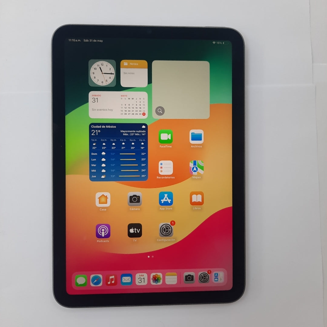 TABLETA APPLE IPAD MINI 6 A2567 64 GB 4 GB RAM (SEMINUEVO)