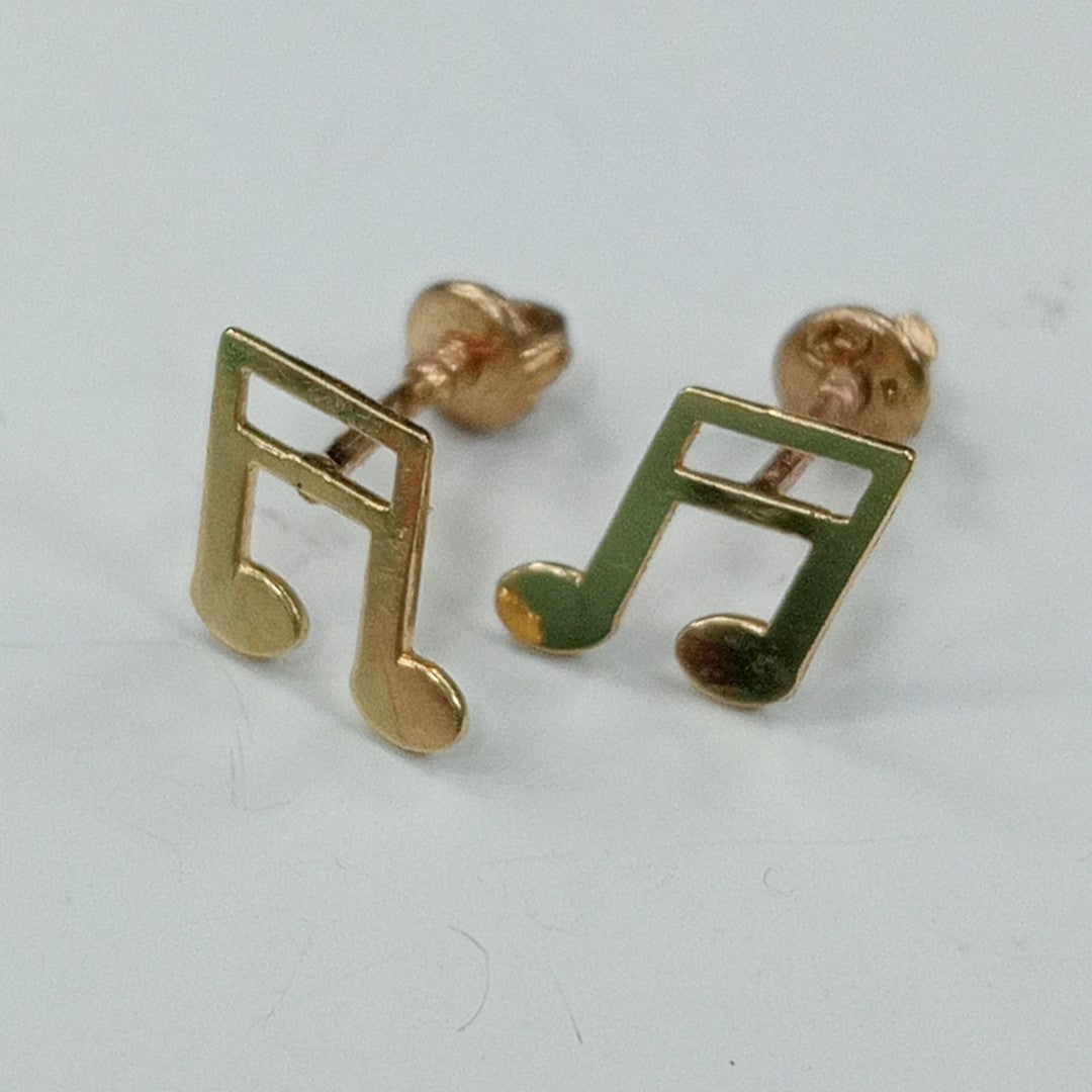 BROQUELES ORO 14K 1 (NUEVO)