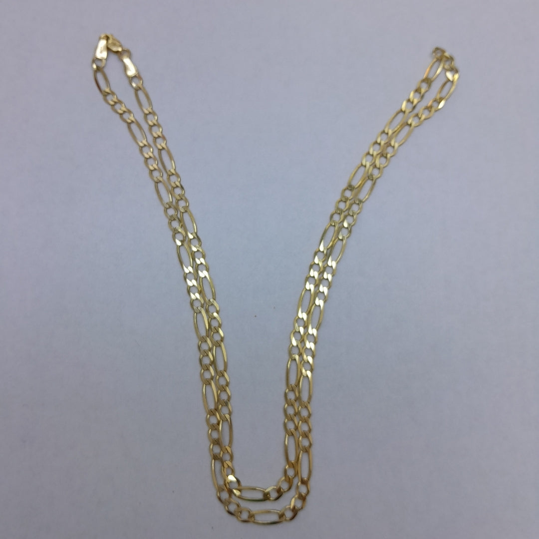 CADENAS CARTIER 3 1 AMARILLA ORO 10K 6.7 (NUEVO)