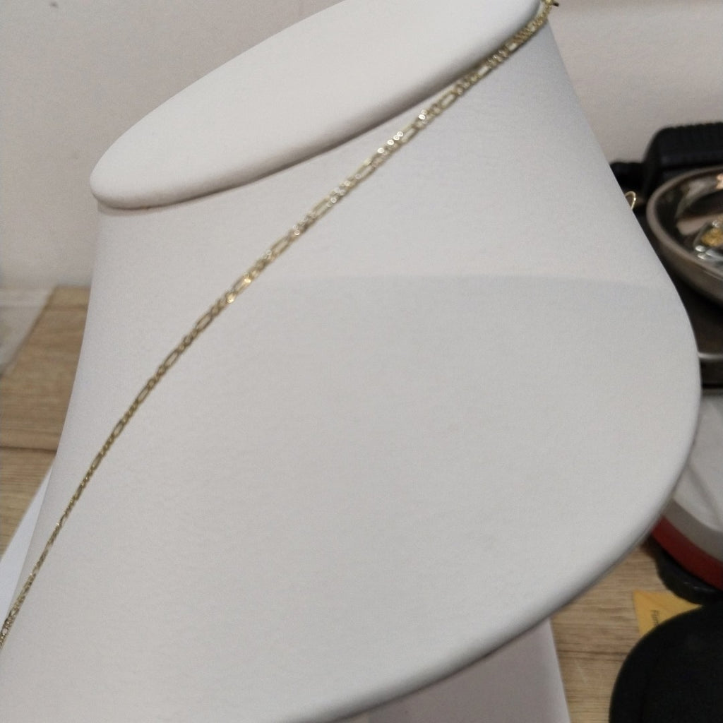 CADENAS CARTIER 3*1 DIAMANTADA ORO 14K 2 (NUEVO)