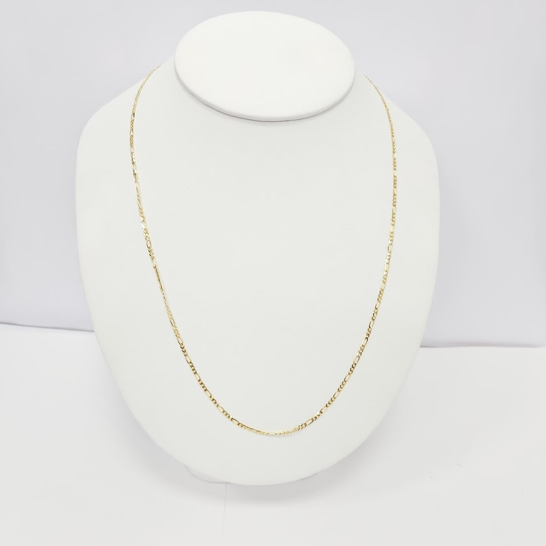 CADENAS CARTIER 3*1 AMARILLA ORO 14K 3.3 (NUEVO)