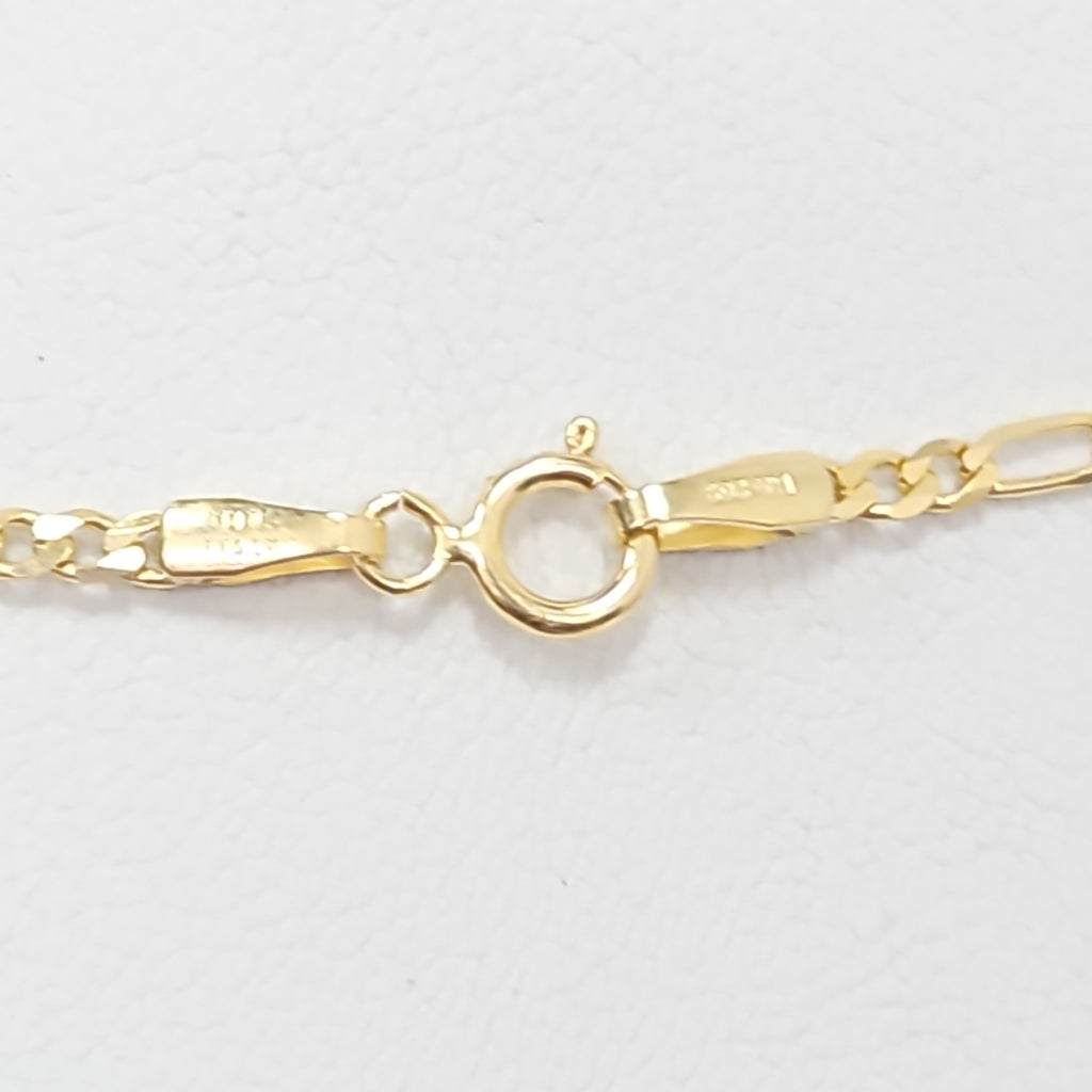 CADENAS CARTIER 3*1 AMARILLA ORO 14K 3.7 (NUEVO)