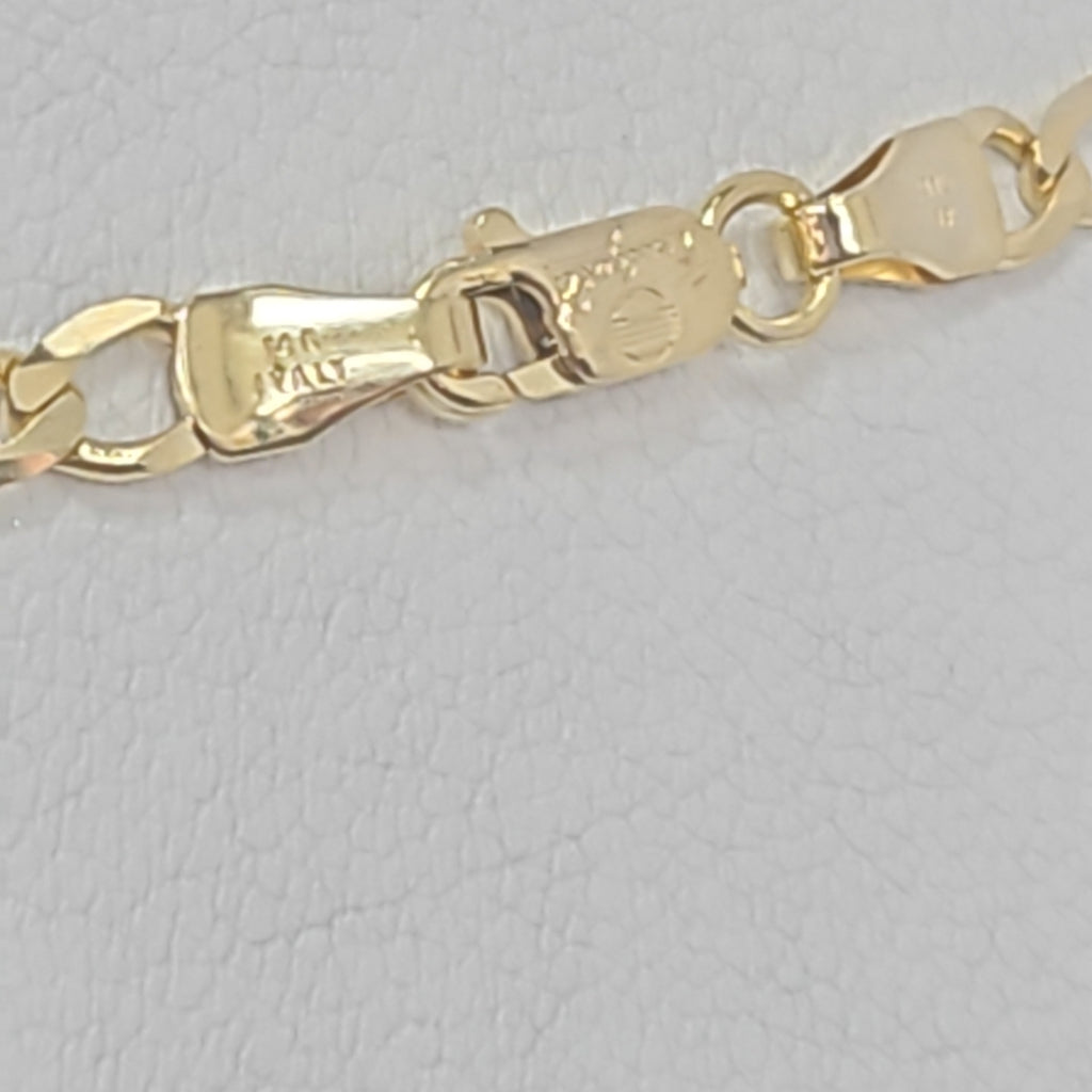 CADENAS CARTIER 3*1 AMARILLA ORO 14K 7.8 (NUEVO)