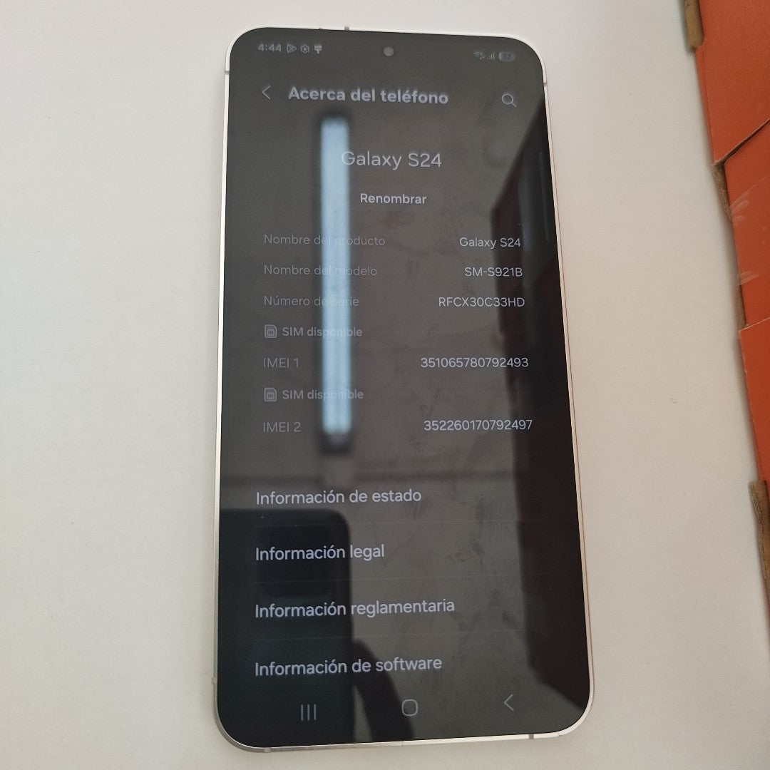 CELULAR SAMSUNG GALAXY S24 SM-S921B (2024) 256 GB 8 GB RAM (SEMINUEVO)