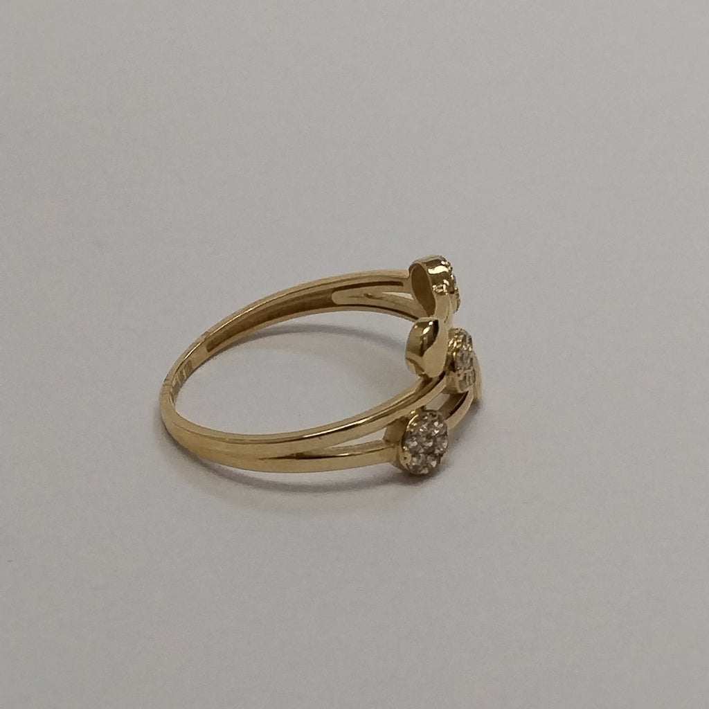 ANILLOS DAMA ORO 14K 2 (NUEVO)