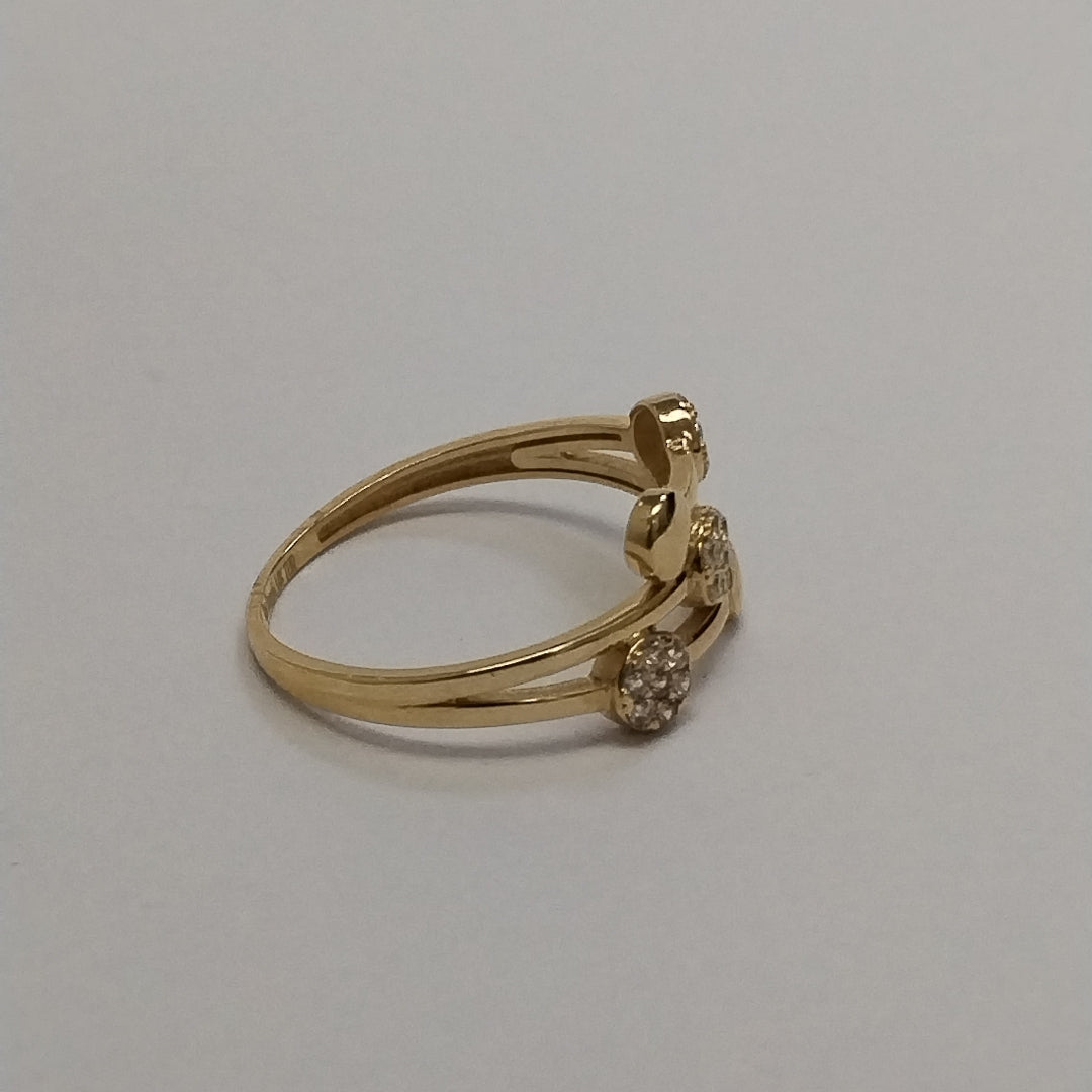 ANILLOS DAMA ORO 14K 2 (NUEVO)