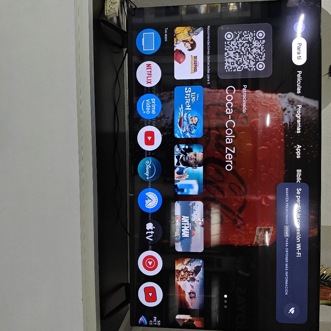 PANTALLA SONY KD-50X80K (2022) 50" LED 4K (SEMINUEVO)