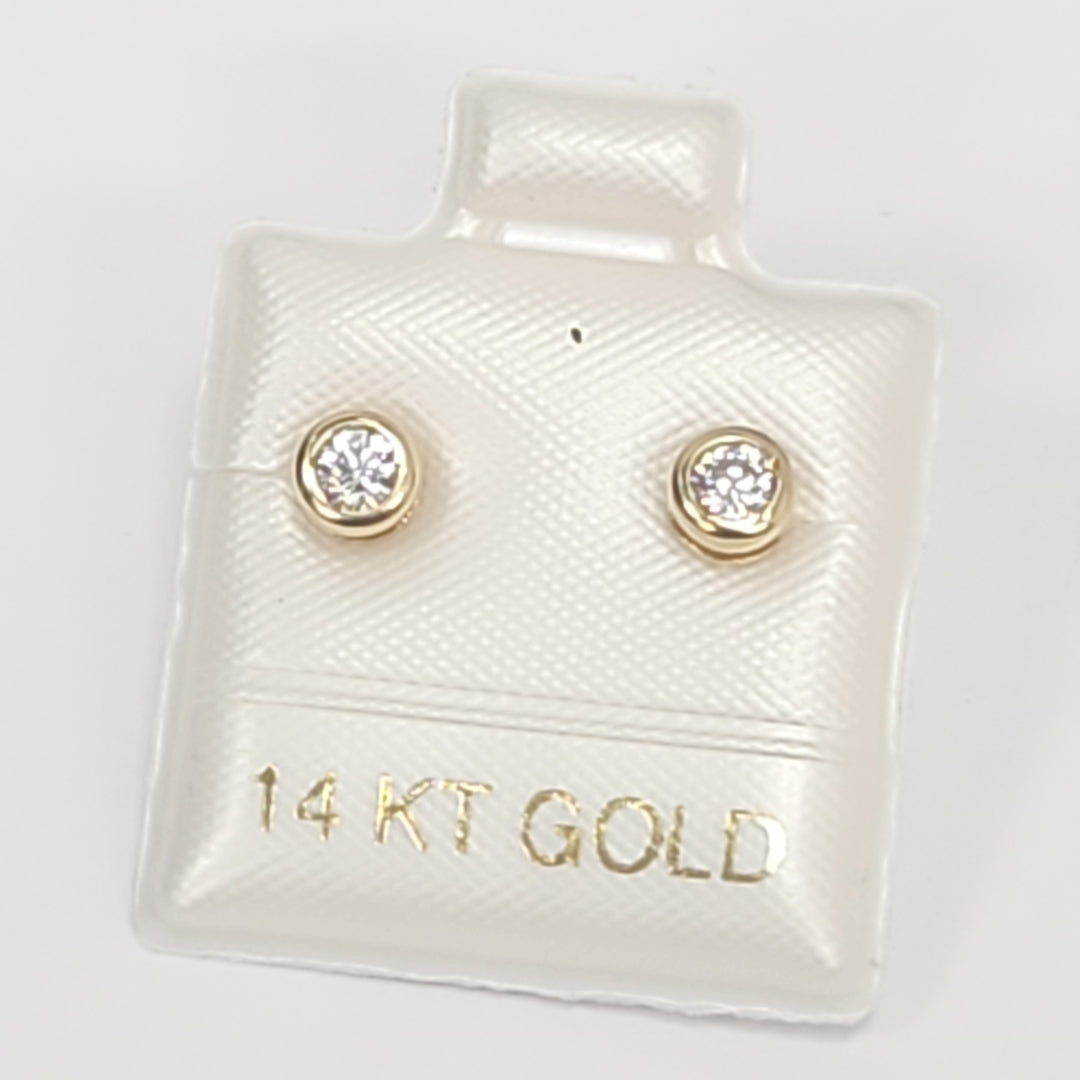 BROQUELES ORO 14K 0.8 (NUEVO)