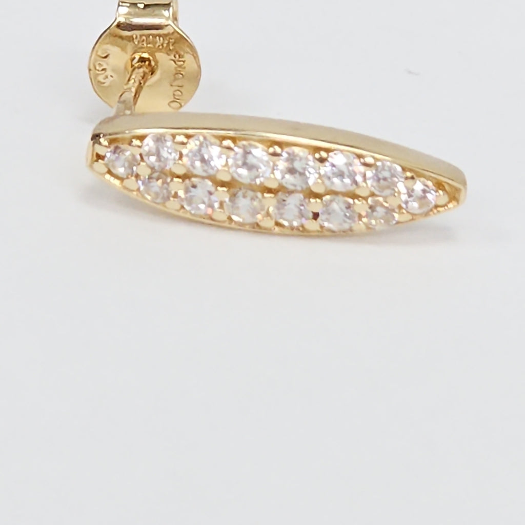 BROQUELES ORO 14K 1.8 (NUEVO)