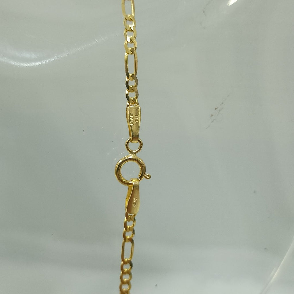 CADENAS CARTIER 3*1 AMARILLA ORO 14K 3.4 (NUEVO)