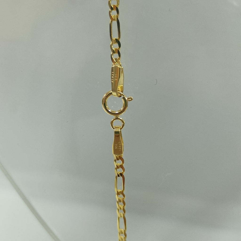 CADENAS CARTIER 3*1 AMARILLA ORO 14K 3.4 (NUEVO)