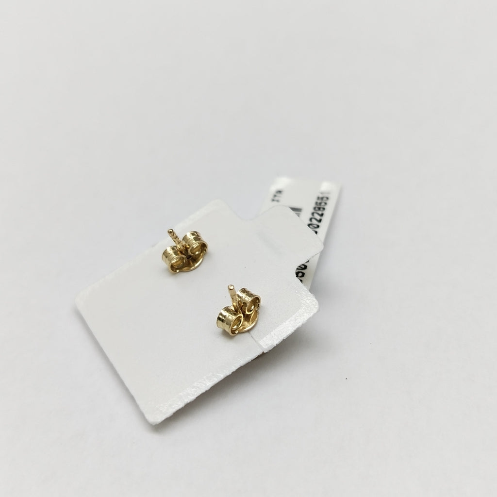 BROQUELES ORO 14K 1.5 (NUEVO)