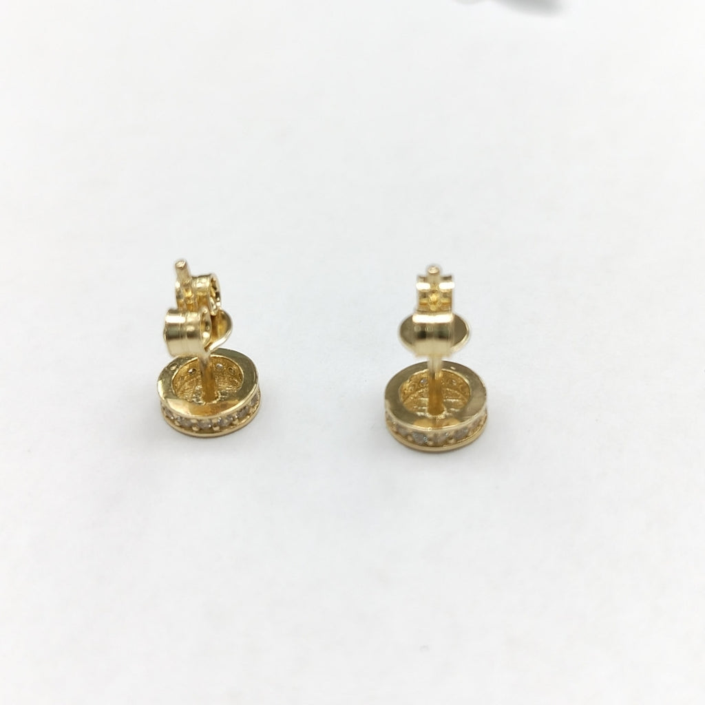 BROQUELES ORO 14K 1.6 (NUEVO)