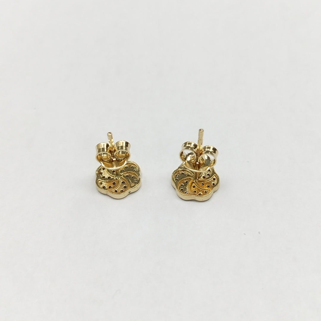 BROQUELES ORO 14K 1.7 (NUEVO)