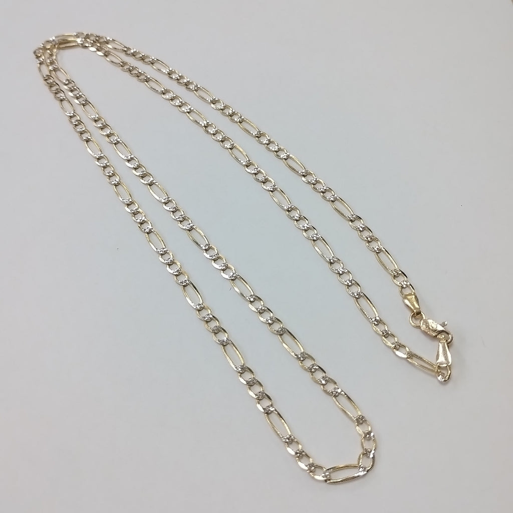 CADENAS CARTIER 3*1 DIAMANTADA ORO 14K 8.9 (NUEVO)