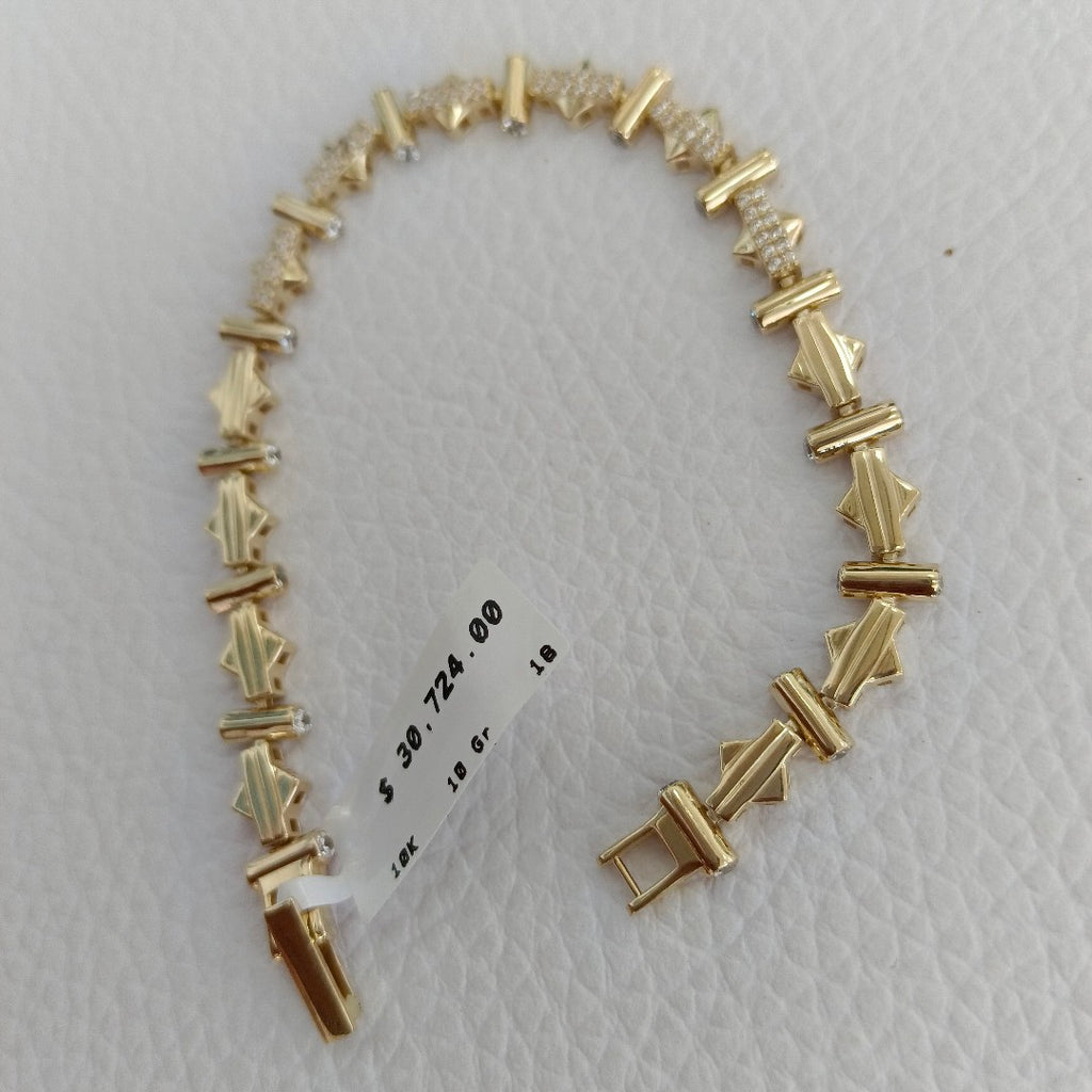 PULSERAS DAMA ORO 10K 10 (NUEVO)