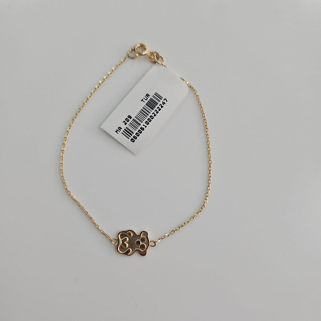 PULSERAS DAMA ORO 14K 1.2 (NUEVO)