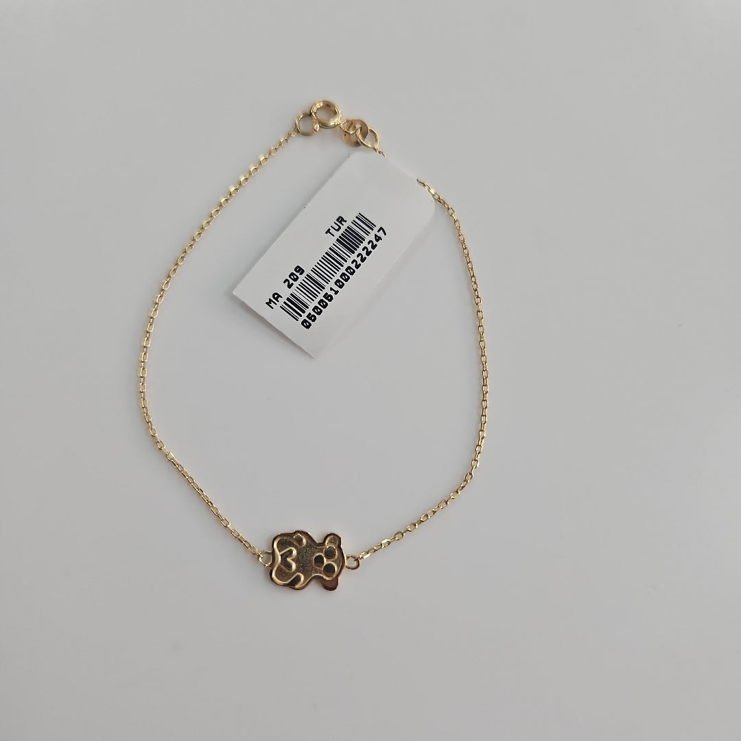 PULSERAS DAMA ORO 14K 1.2 (NUEVO)