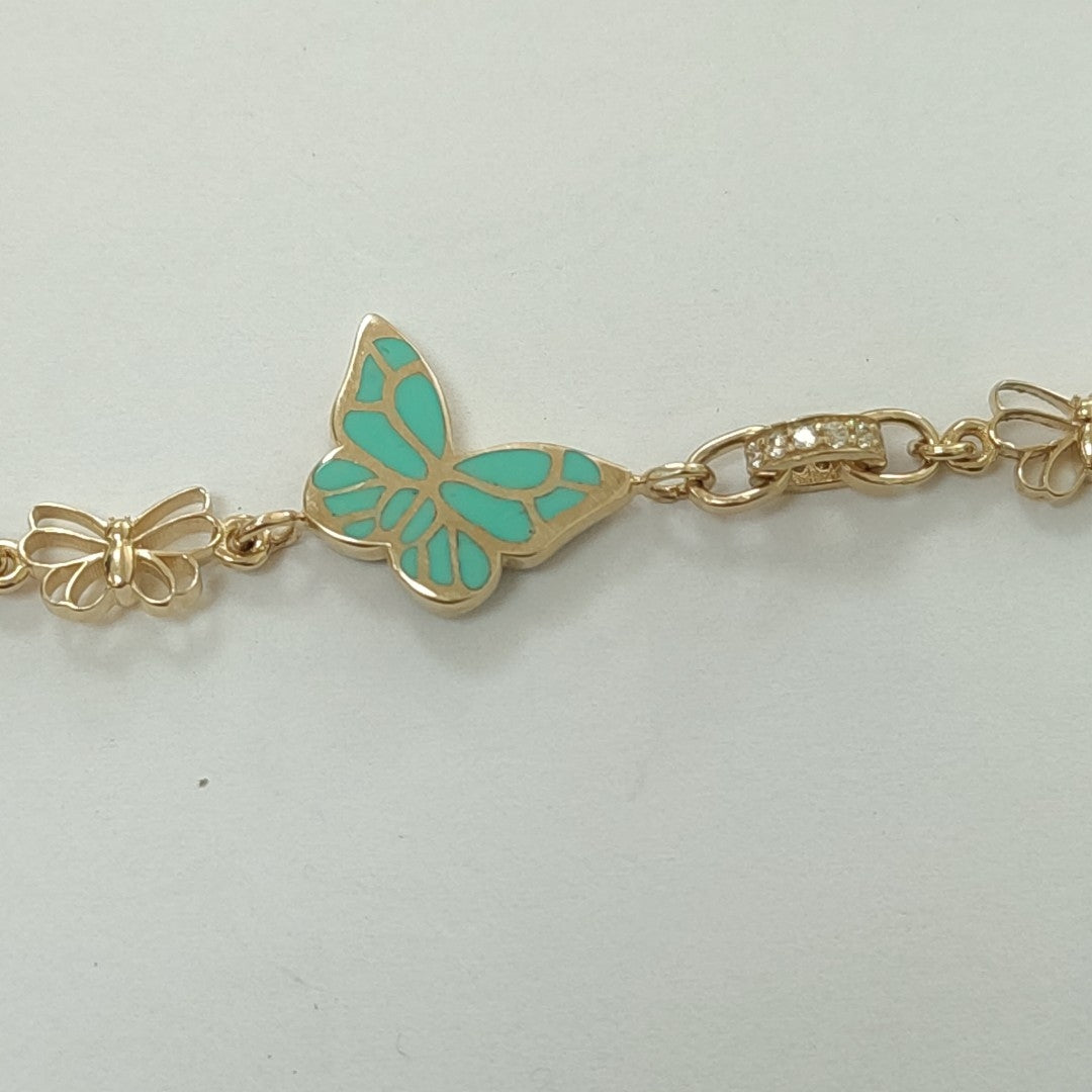 PULSERAS DAMA ORO 14K 4.1 (NUEVO)